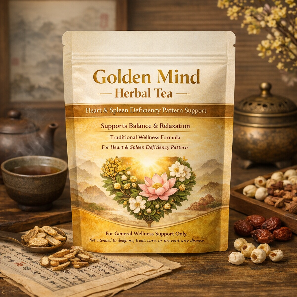 Golden Mind herbal tea